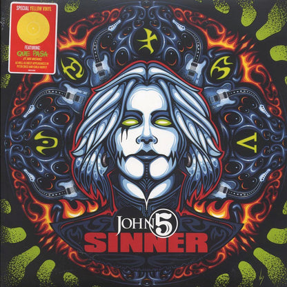 John 5 - Sinner (yellow vinyl) Vinyl Record