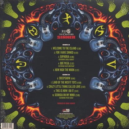 John 5 - Sinner (yellow vinyl) Vinyl Record