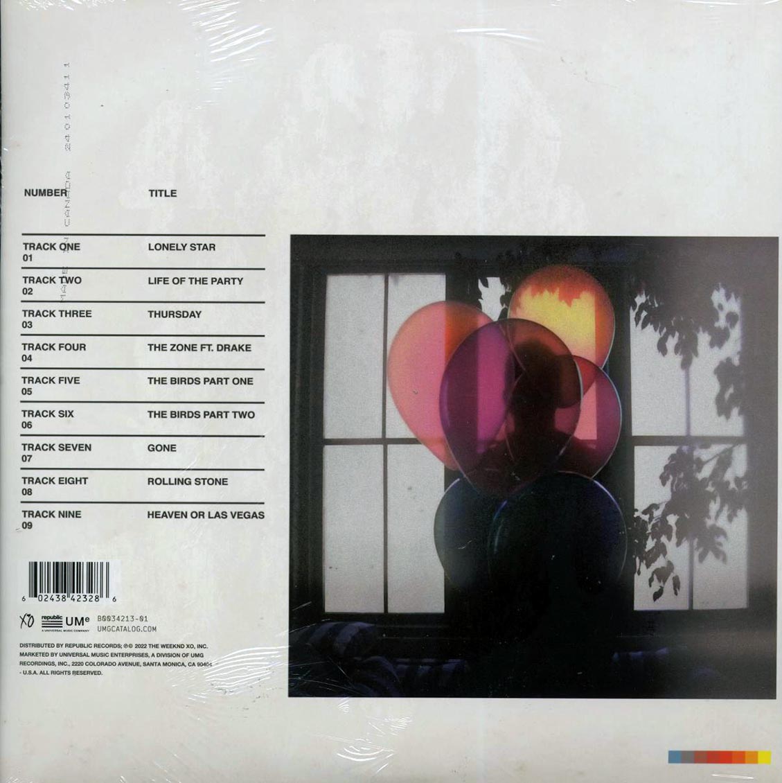 The Weeknd - Thursday (Decade Collector's Edition, Weeknd Website Exclusive) (10th Anniv. Ed.) (2xLP) Vinyl Record