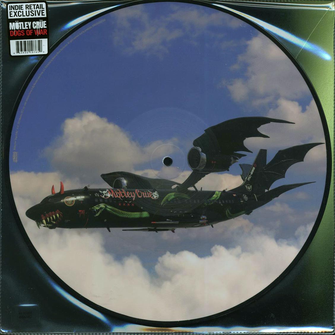 Motley Crue - Dogs Of War ("Airplane" Indie Retail Exclusive Edition) (picture disc) Vinyl Record