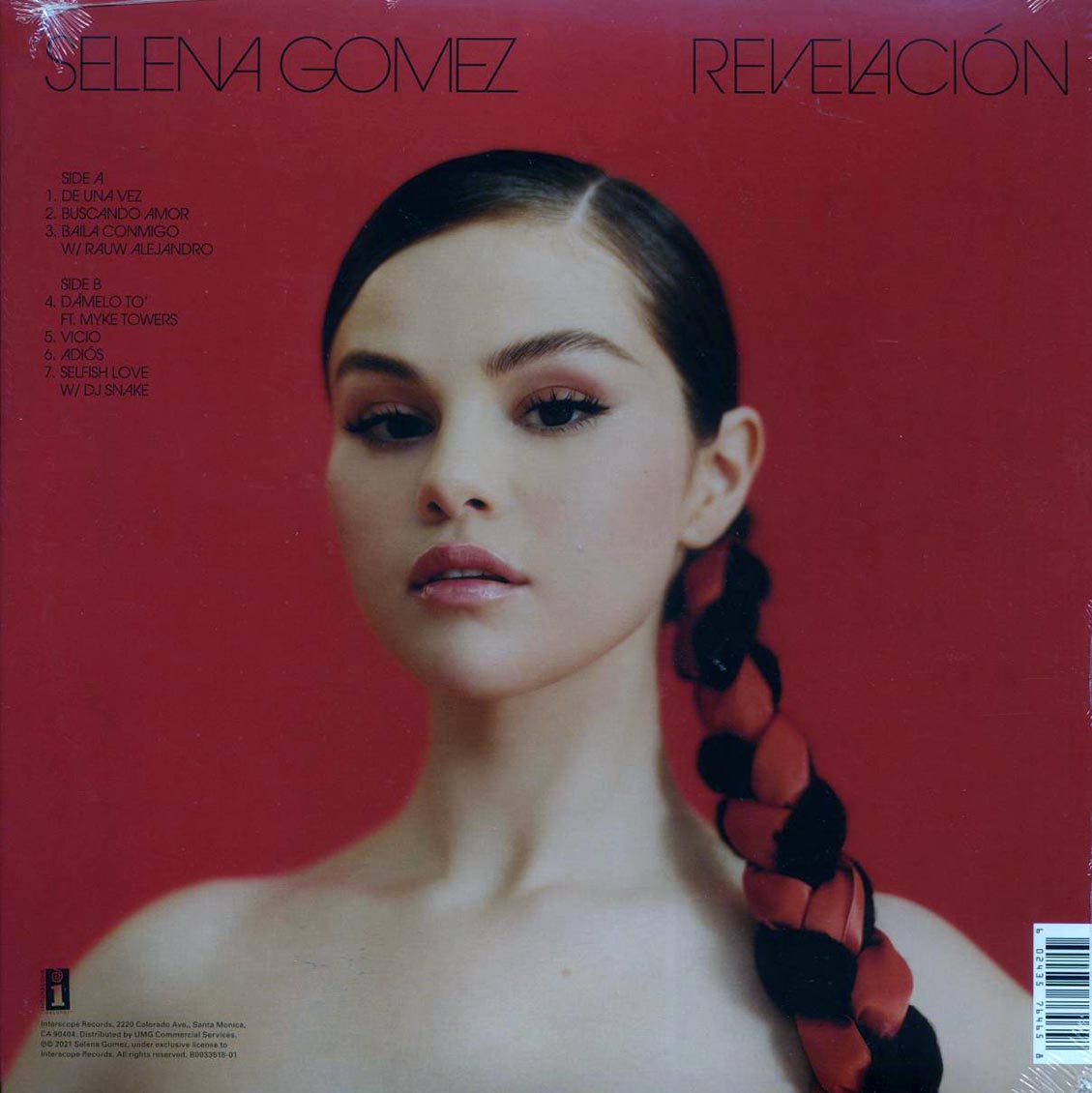 Selena Gomez - Revelacion Vinyl Record