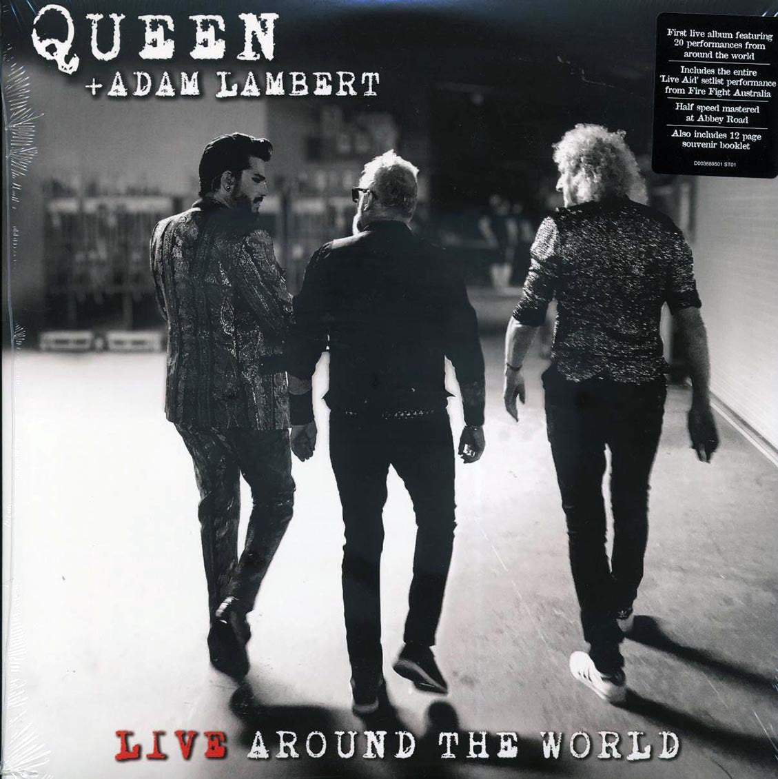 Queen, Adam Lambert - Live Around The World (2xLP) Vinyl Record