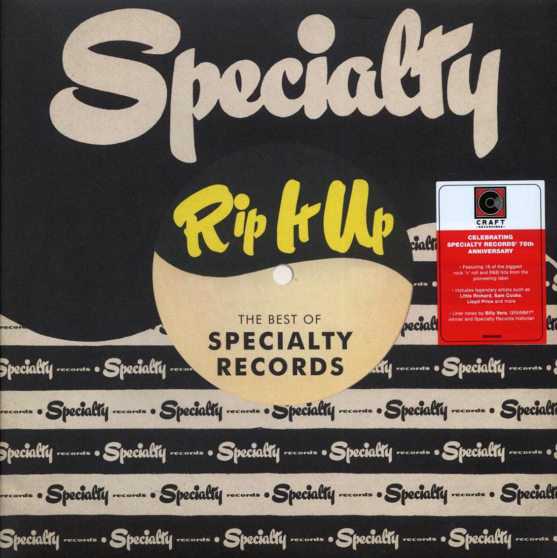 Little Richard, Lloyd Price, Joe Liggins, Roy Milton, Sam Cooke, Etc. - Rip It Up: The Best Of Specialty Records Vinyl Record