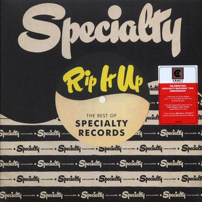Little Richard, Lloyd Price, Joe Liggins, Roy Milton, Sam Cooke, Etc. - Rip It Up: The Best Of Specialty Records Vinyl Record