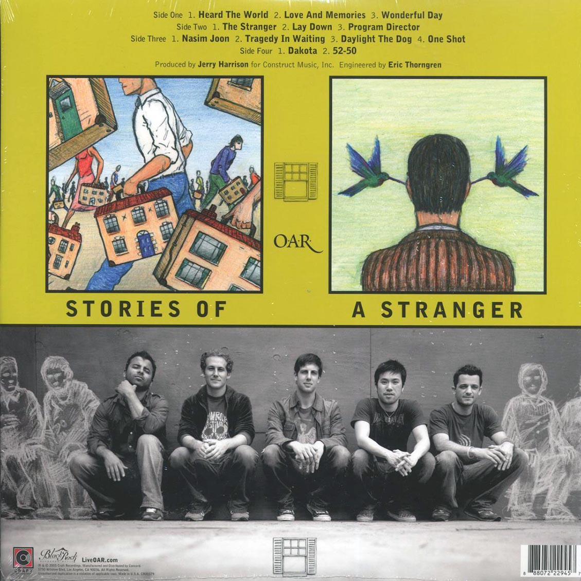 OAR (Of A Revolution) - Stories Of A Stranger (RSD 2021) (ltd. ed.) (2xLP) (blue vinyl) Vinyl Record