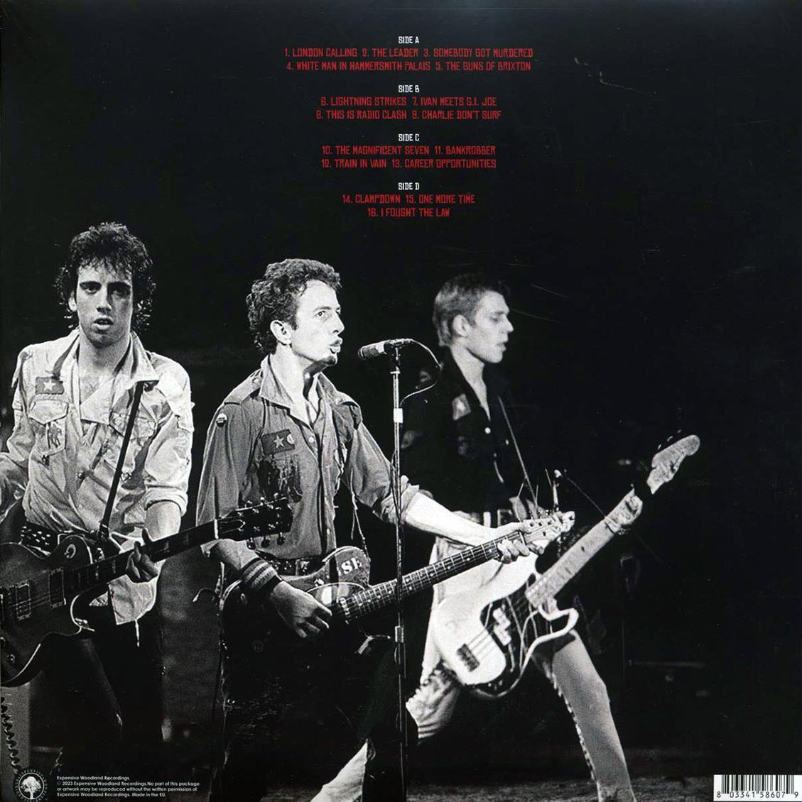 The Clash - Live Amsterdam 1981 (2xLP) Vinyl Record