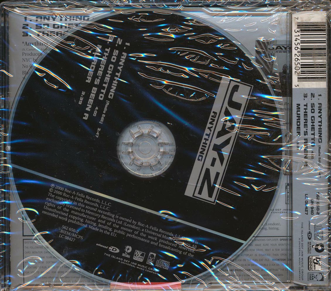 Jay-Z - Anything Music CD