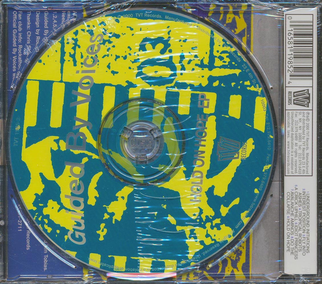 Guided By Voices - Hold On Hope Music CD
