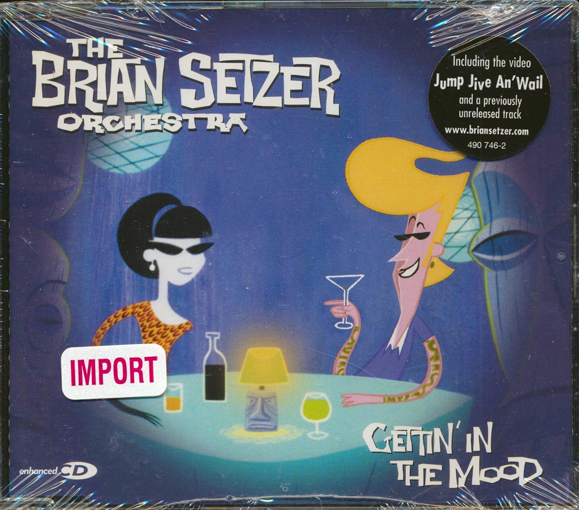 The Brian Setzer Orchestra - Gettin' In The Mood Music CD