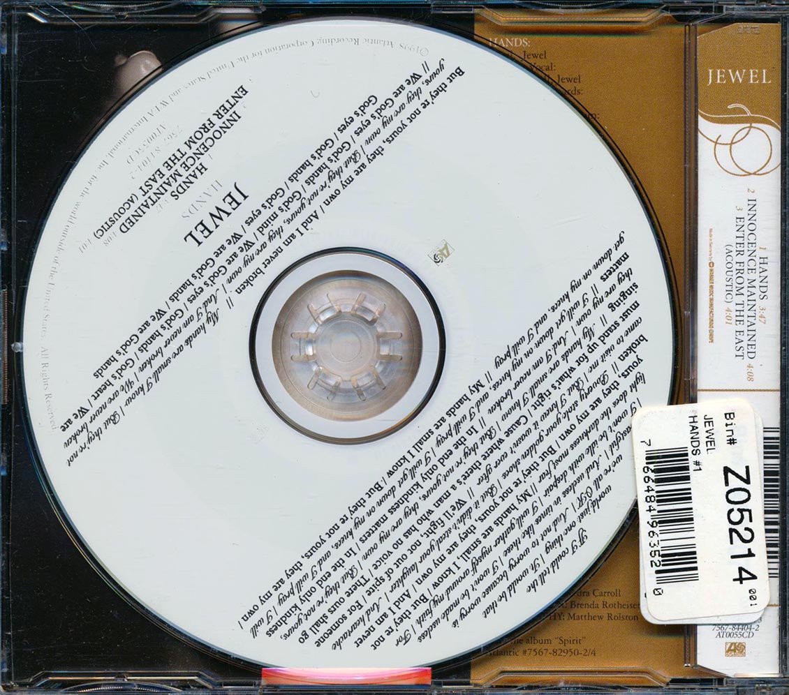 Jewel - Hands Music CD