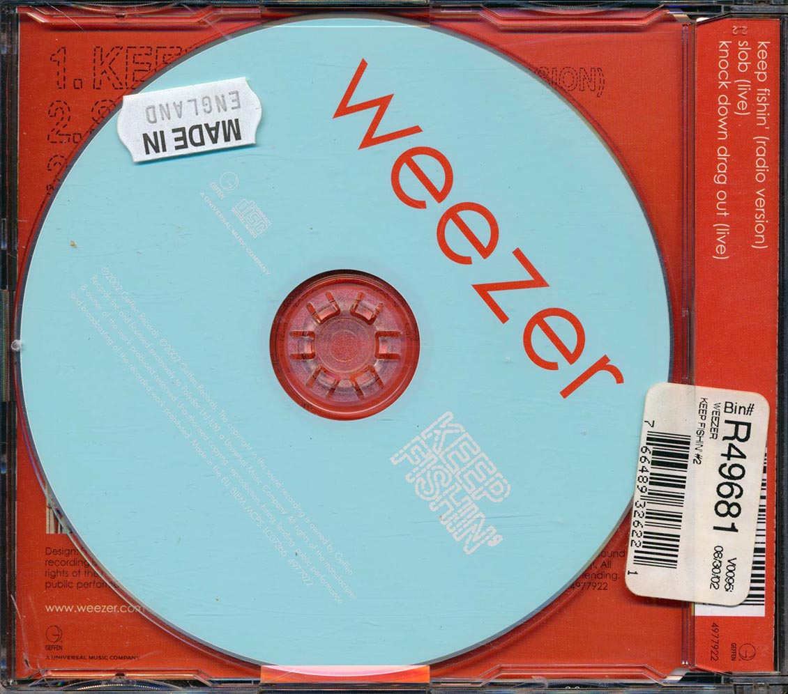 Weezer - Keep Fishin' Music CD