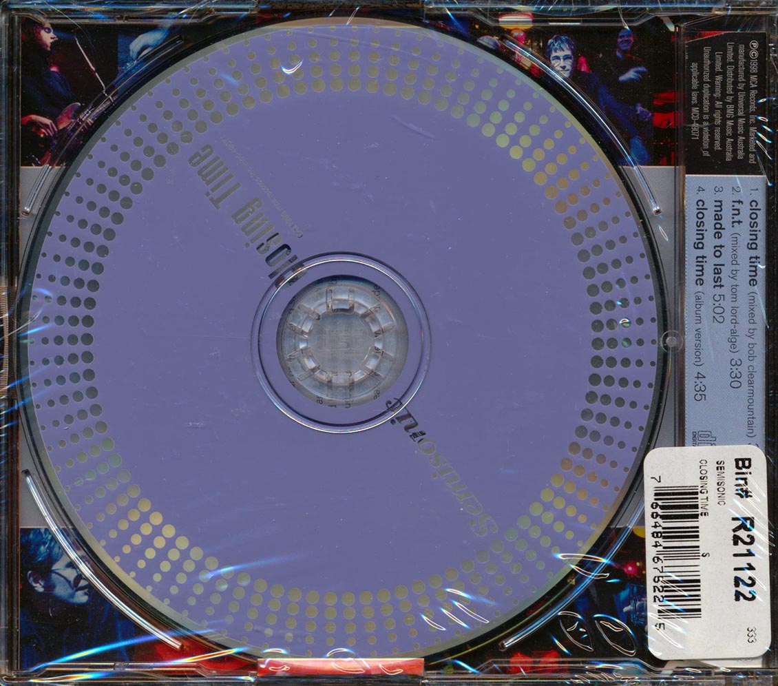 Semisonic - Closing Time Music CD