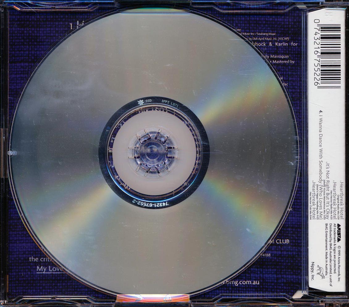Whitnet Houston, Faith Evans, Kelly Price - Heartbreak Hotel Music CD