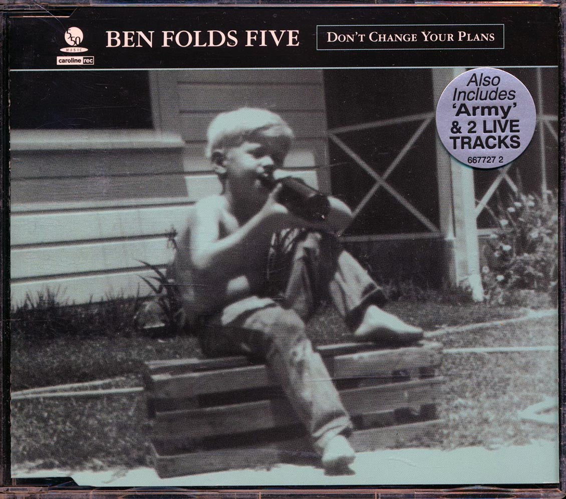 Ben Folds Five - Don't Change Your Plans Music CD