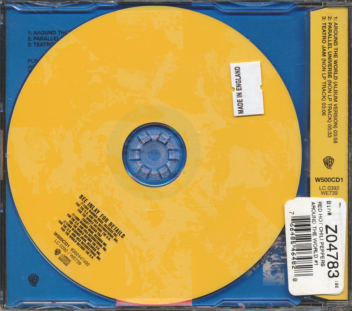 Red Hot Chili Peppers - Around The World Music CD