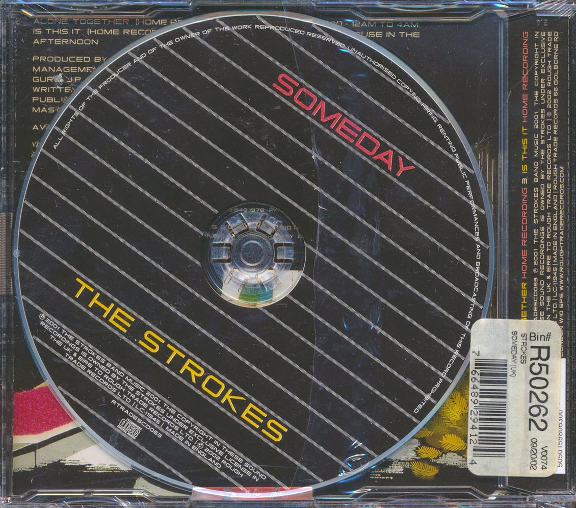 The Strokes - Someday Music CD