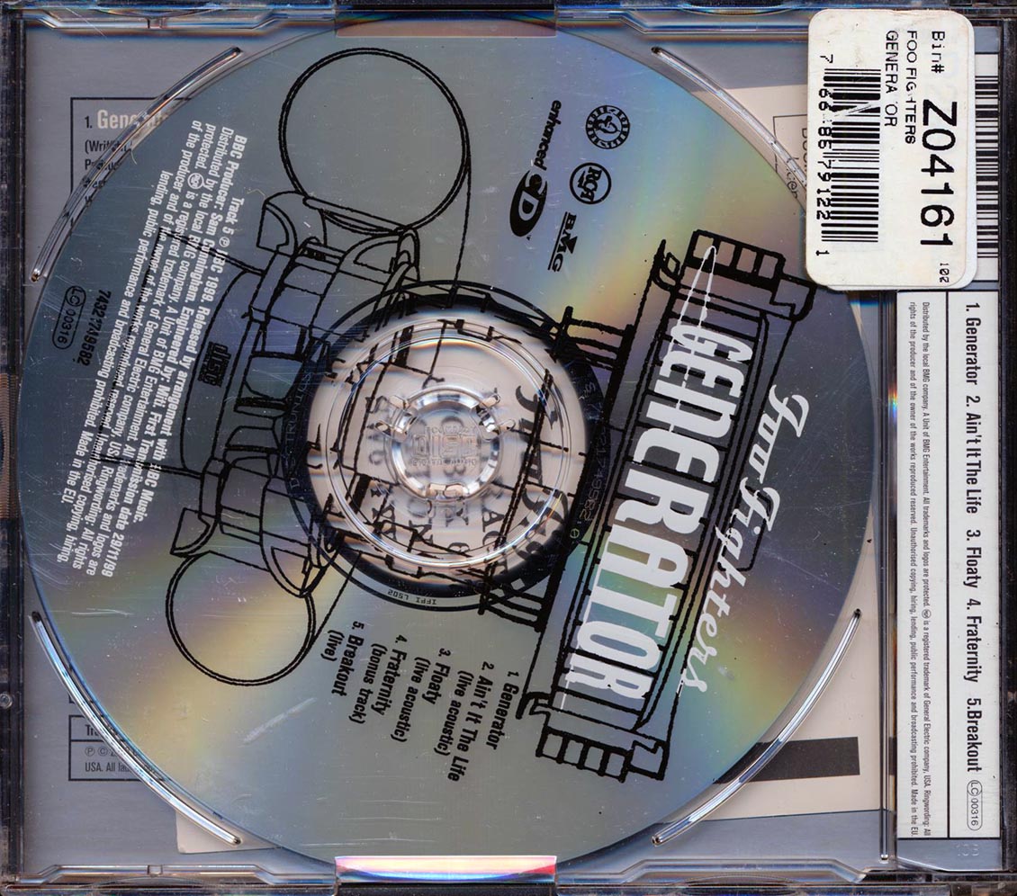 Foo Fighters - Generator Music CD