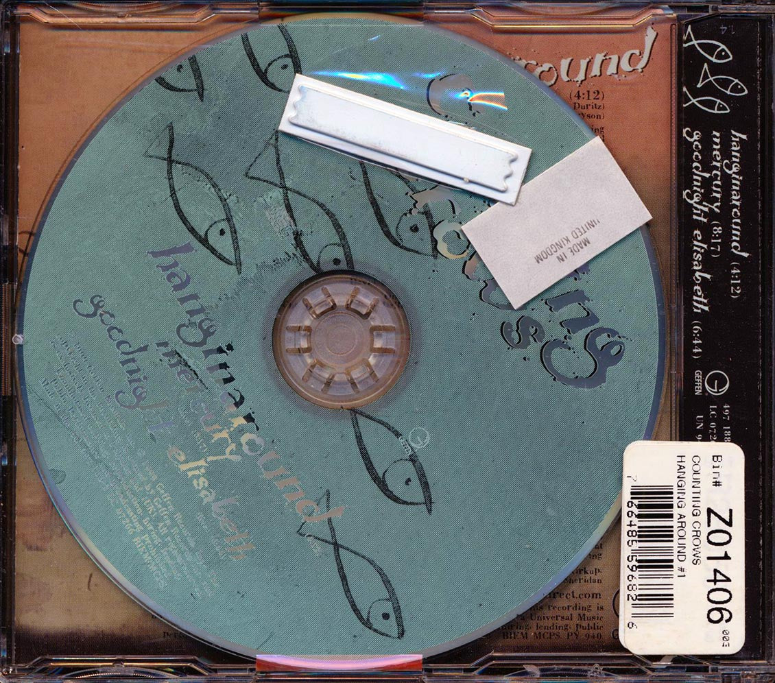 Counting Crows - Hanginaround Music CD