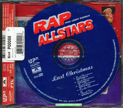 Rap All Stars, Leroy Daniels - Last Christmas Music CD