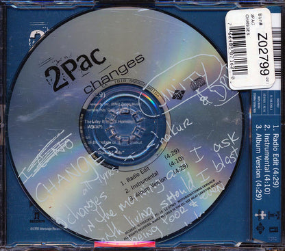 2Pac - Changes Music CD