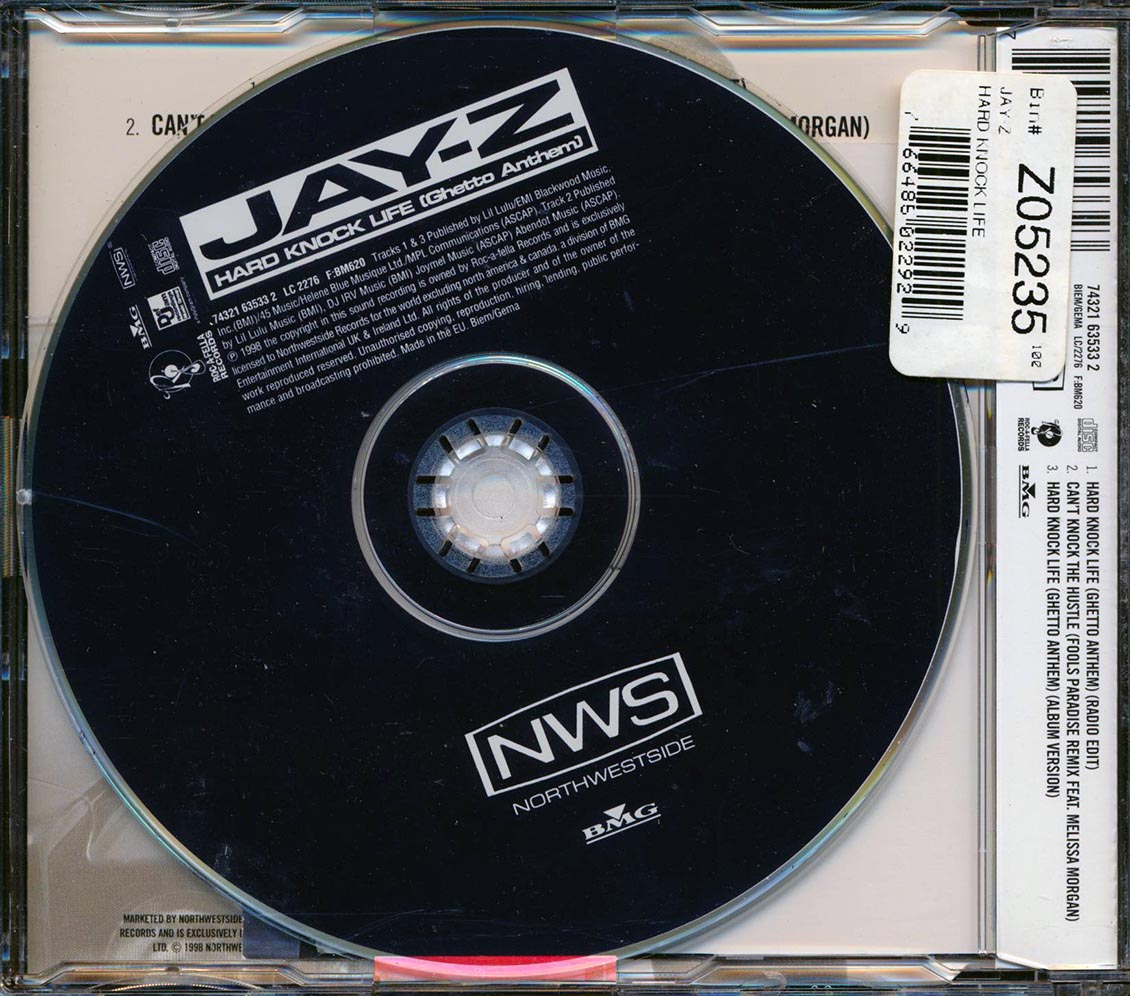 Jay-Z - Hard Knock Life (Ghetto Anthem) Music CD