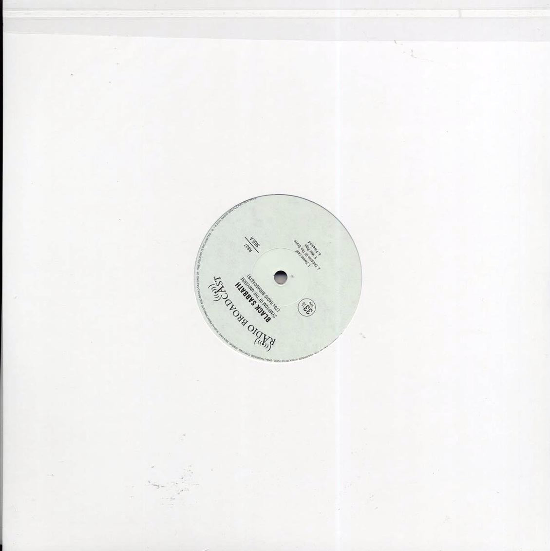 Black Sabbath - Symptom Of The Universe: 70s Radio Broadcasts Vinyl Record