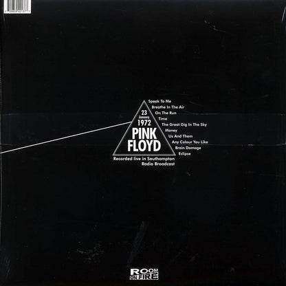 Pink Floyd - Recorded Live In Southampton, January 23, 1972 (ltd. ed.) (white vinyl) Vinyl Record