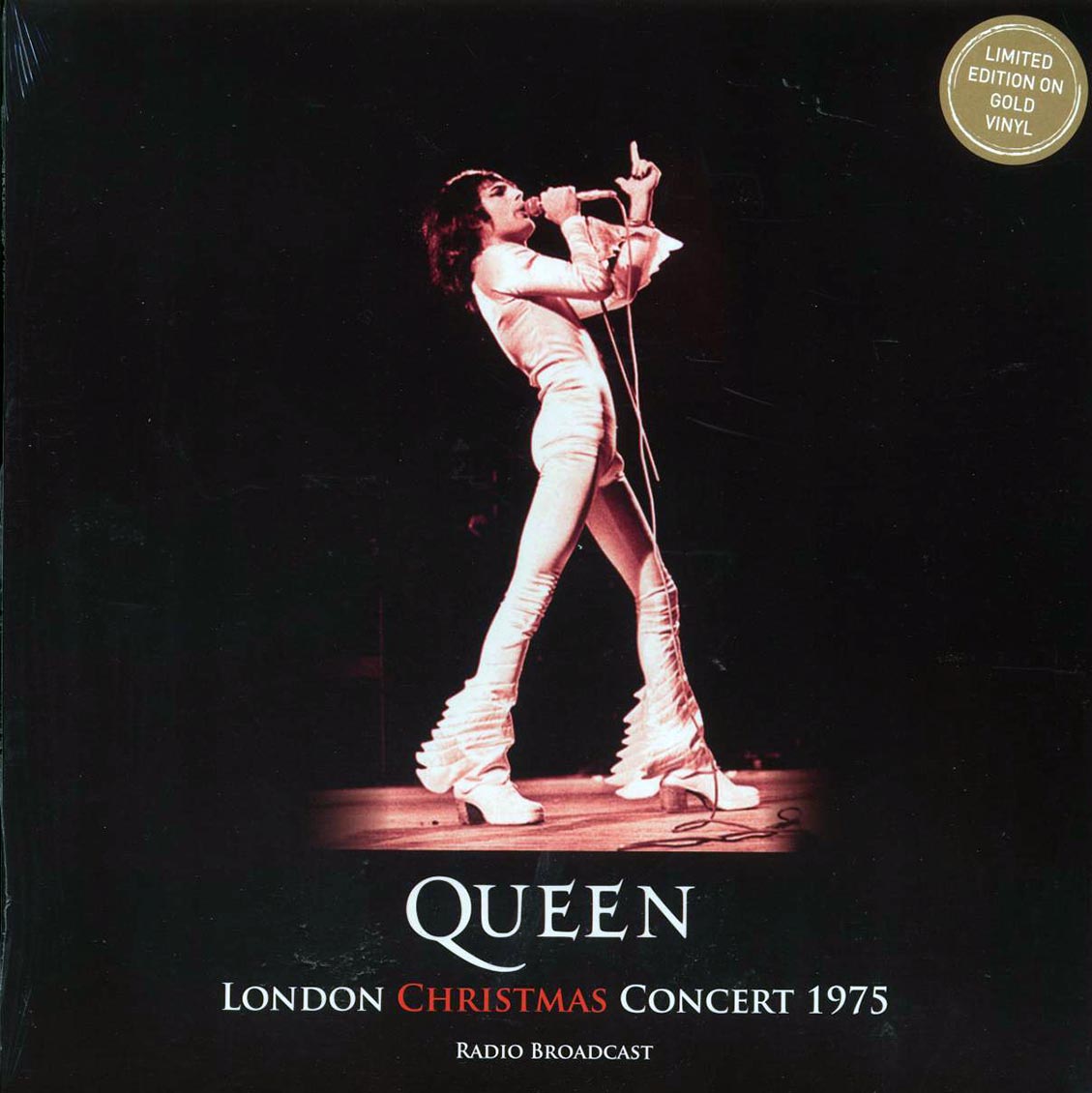 Queen - London Christmas Concert 1975 (ltd. ed.) (gold vinyl) Vinyl Record