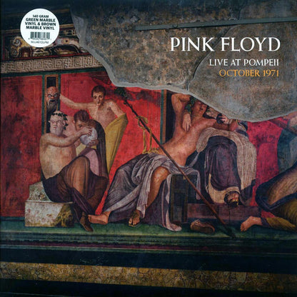 Pink Floyd - Live At Pompeii October 1971 (2xLP) (green/brown marbled vinyl) Vinyl Record