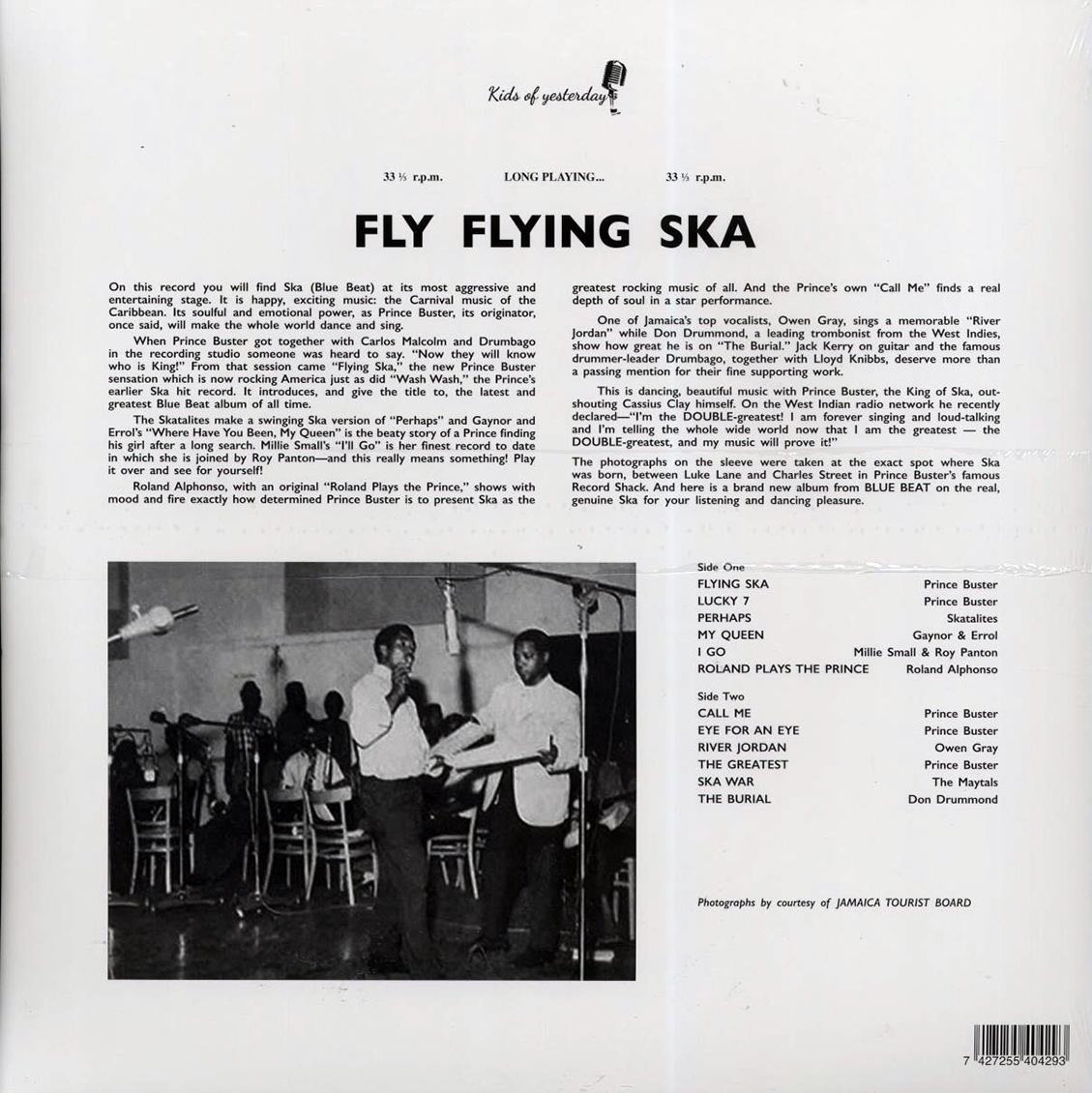 Prince Buster - Fly Flying Ska Vinyl Record