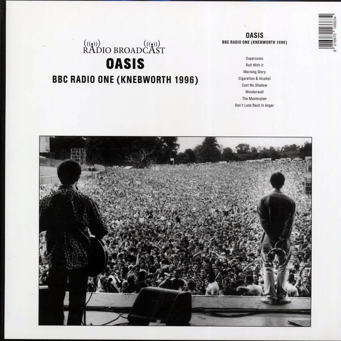 Oasis - BBC Radio One: Knebworth 1996 Vinyl Record