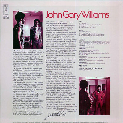 John Gary Williams - John Gary Williams Vinyl Record