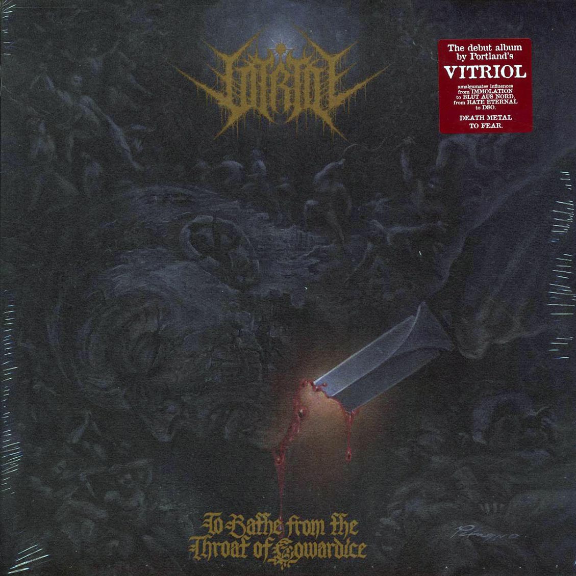 Vitriol - To Bathe From The Throat Of Cowardice Vinyl Record