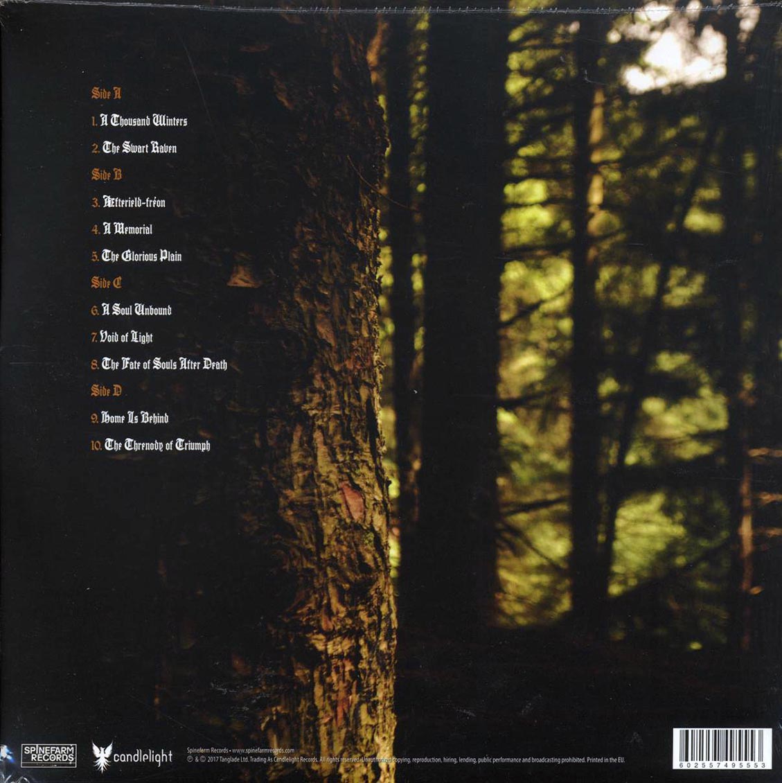 Winterfylleth - The Threnody Of Triumph (2xLP) Vinyl Record