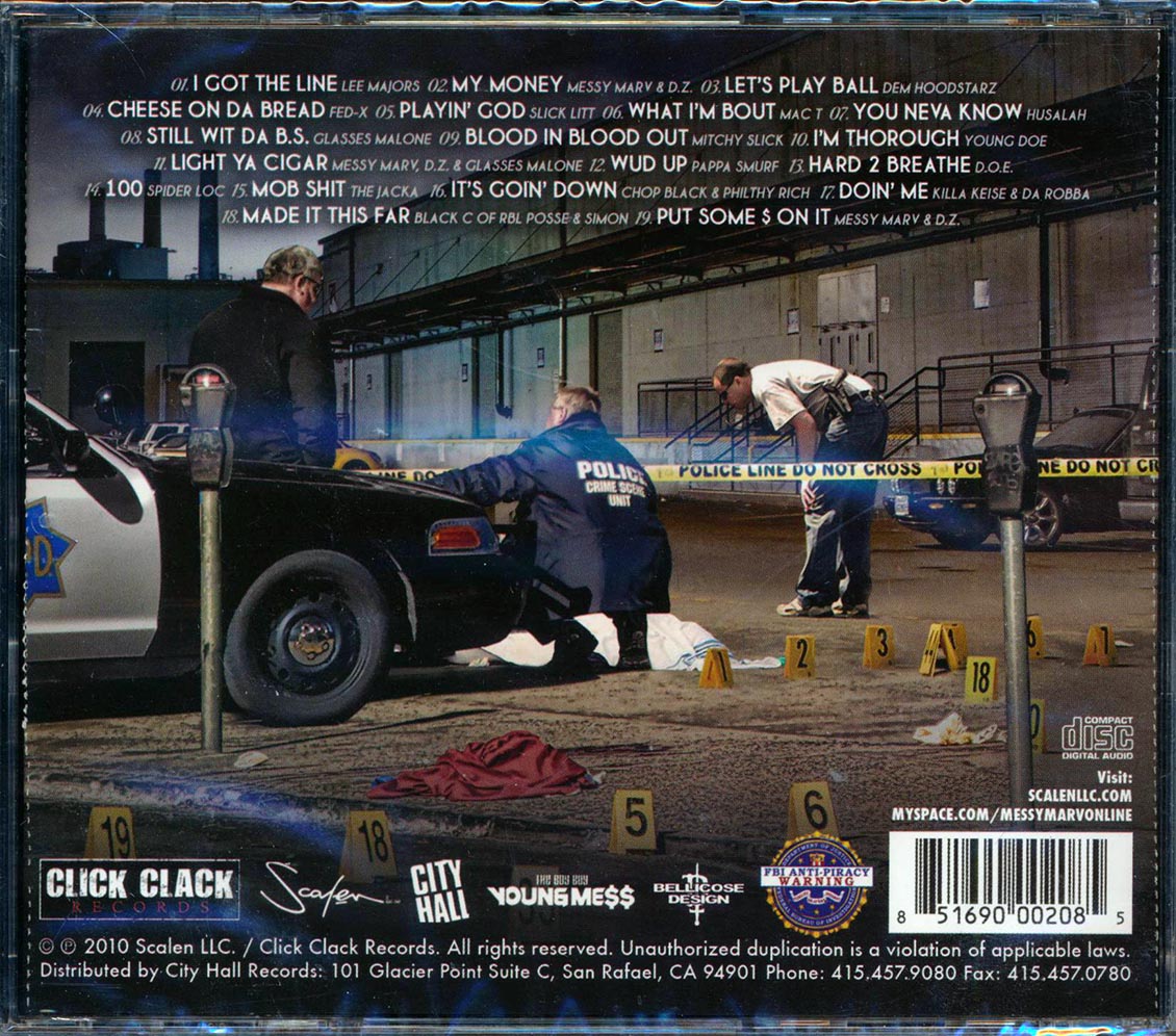 Messy Marv - The Shooting Range Music CD