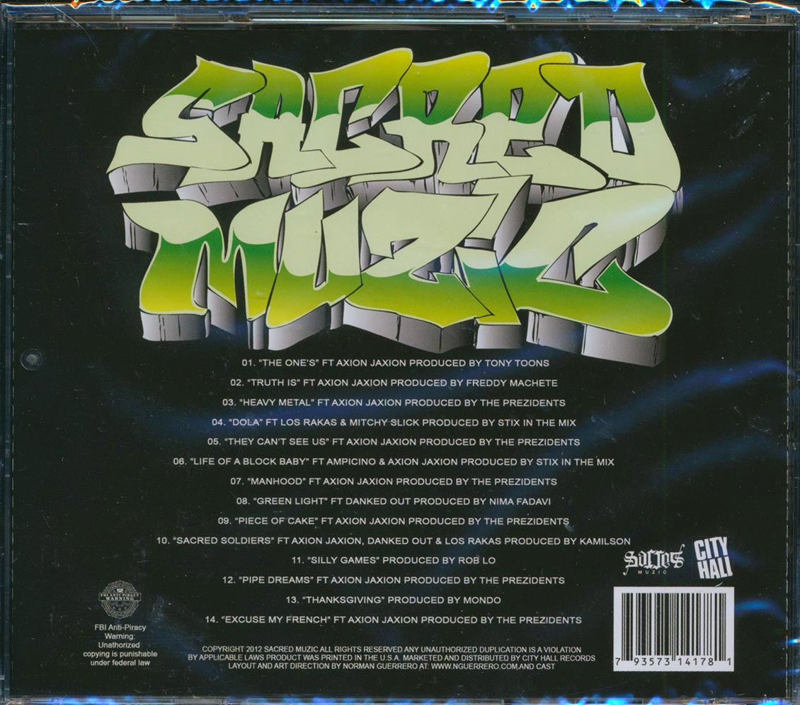 SB & Krypto - Covering Grounds 2 Music CD