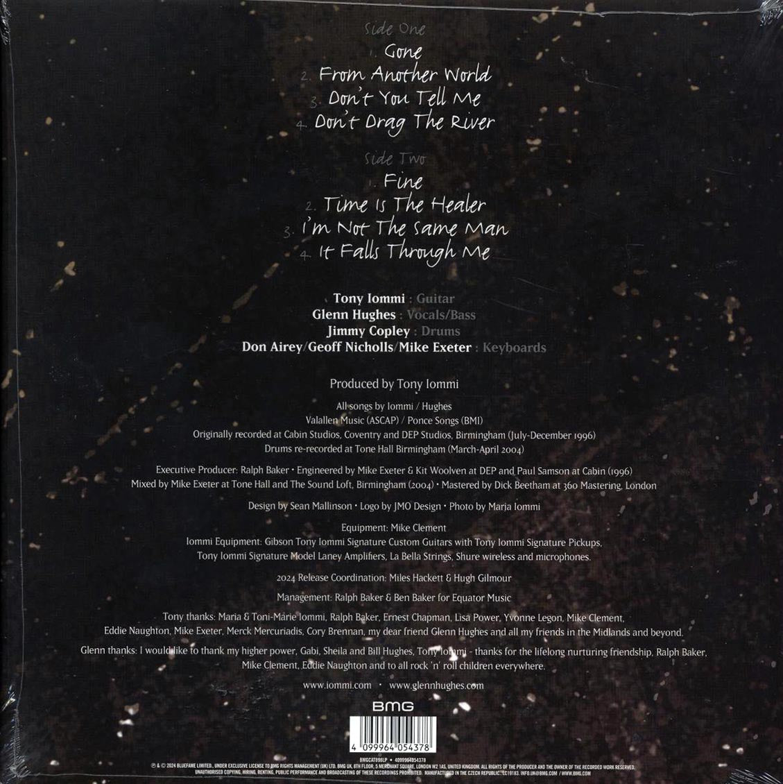 Tony Iommi, Glenn Hughes - The 1996 Dep Sessions (ltd. ed.) (blue vinyl) Vinyl Record