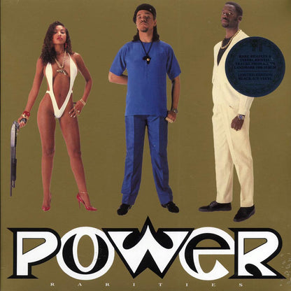 Ice-T - Power Rarities: Rare Remixes & Instrumental Tracks (black ice vinyl) Vinyl Record