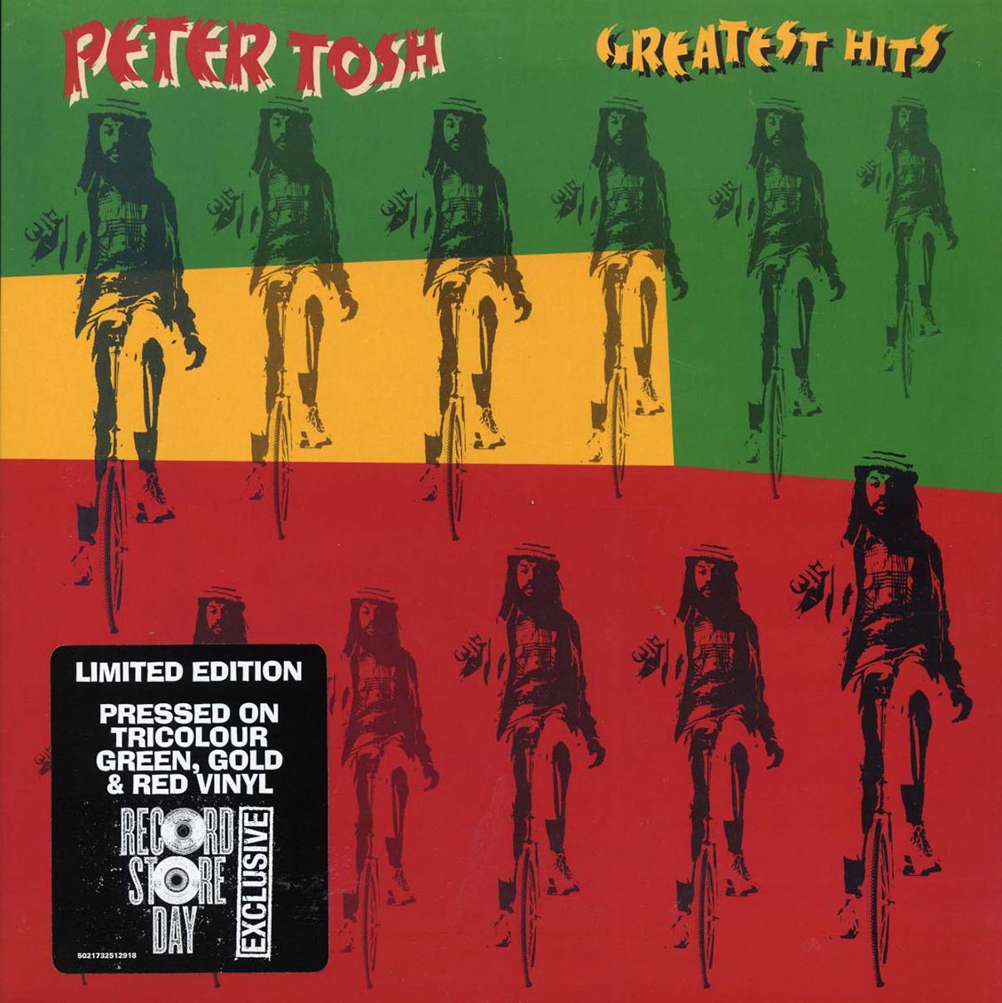 Peter Tosh - Greatest Hits (RSD 2025) (green/gold/red vinyl) Vinyl Record