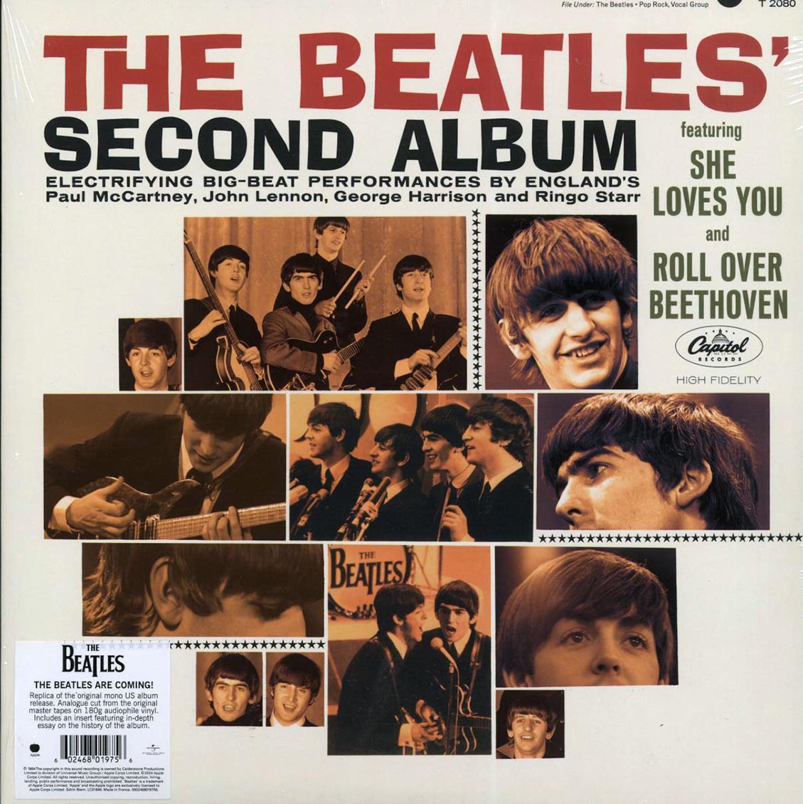 The Beatles - The Beatles' Second Album (mono) (180g) (audiophile) Vinyl Record