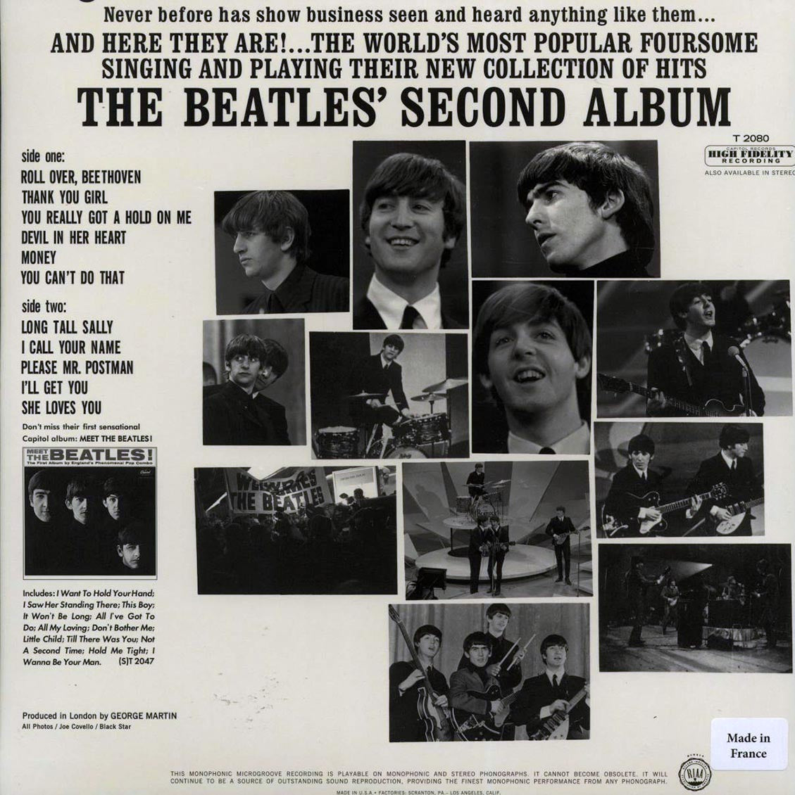The Beatles - The Beatles' Second Album (mono) (180g) (audiophile) Vinyl Record