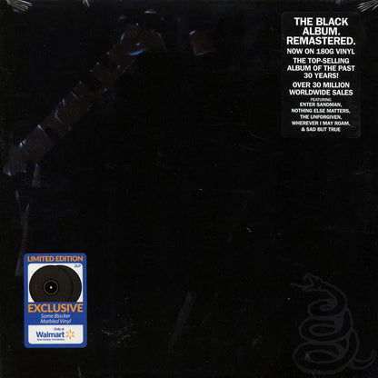 Metallica - Metallica (2xLP) (black marble) (remastered) Vinyl Record