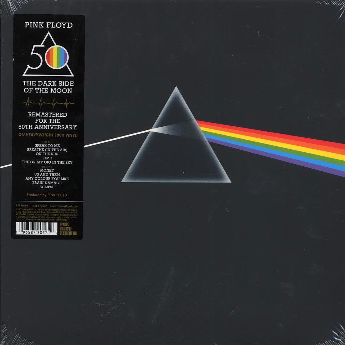 Pink Floyd - Dark Side Of The Moon (50th Anniv. Ed.) (180g) Vinyl Record