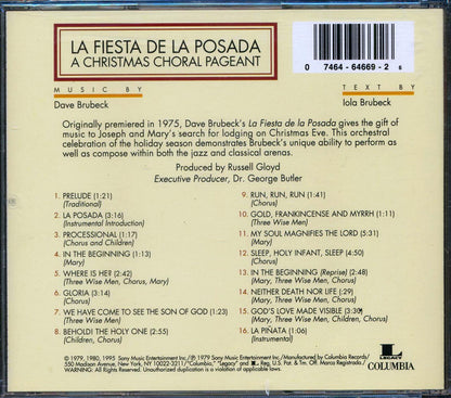 Dave Brubek - La Fiesta De La Posada - The Festival Of The Inn: A Christmas Choral Pageant Music CD