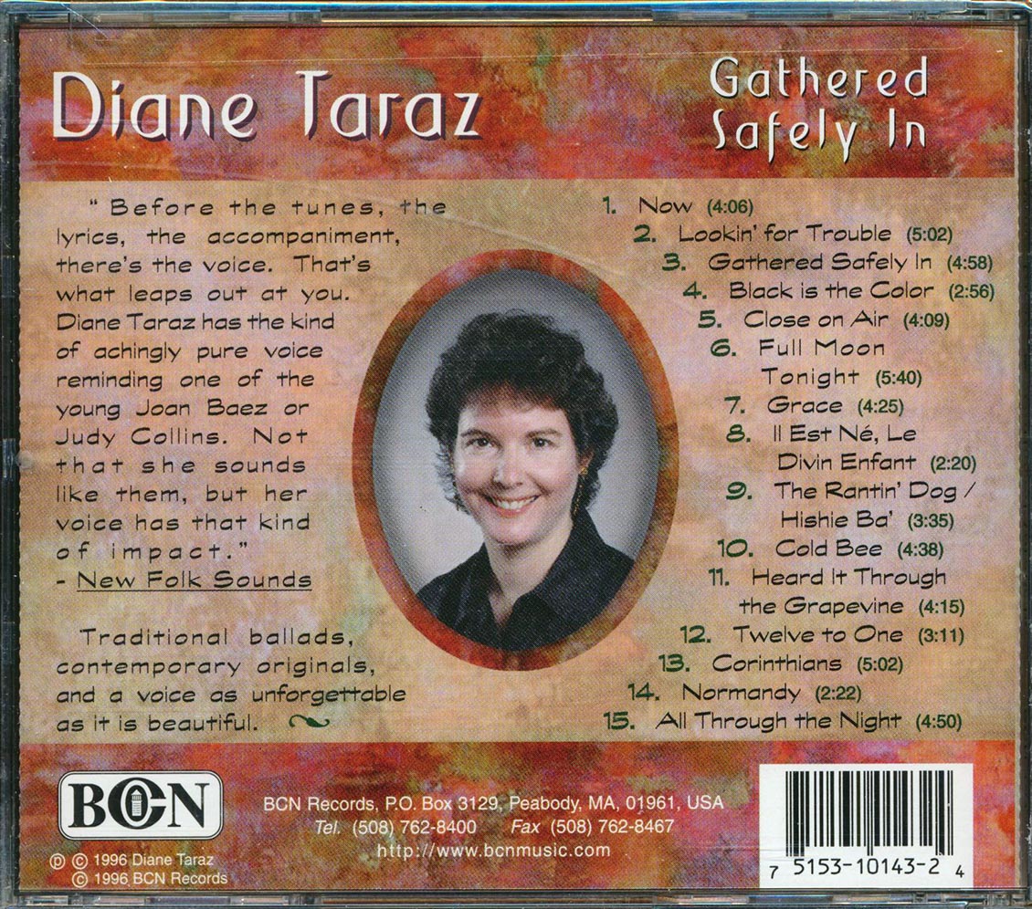 Diane Taraz - Gathered Safely In Music CD
