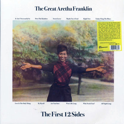 Aretha Franklin - The Great Aretha Franklin (ltd. 500 copies made) (clear vinyl) Vinyl Record