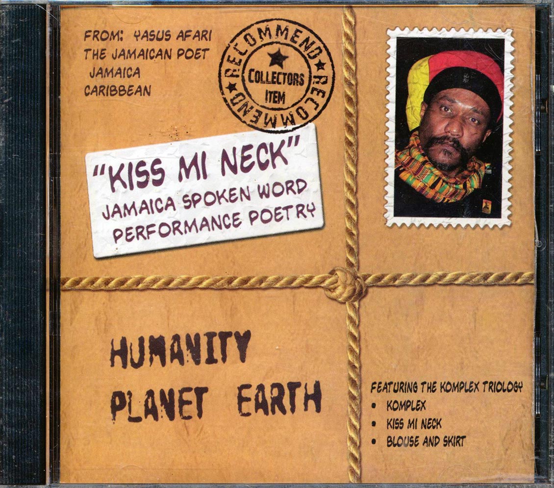Yasus Afari - Kiss Me Neck Music CD