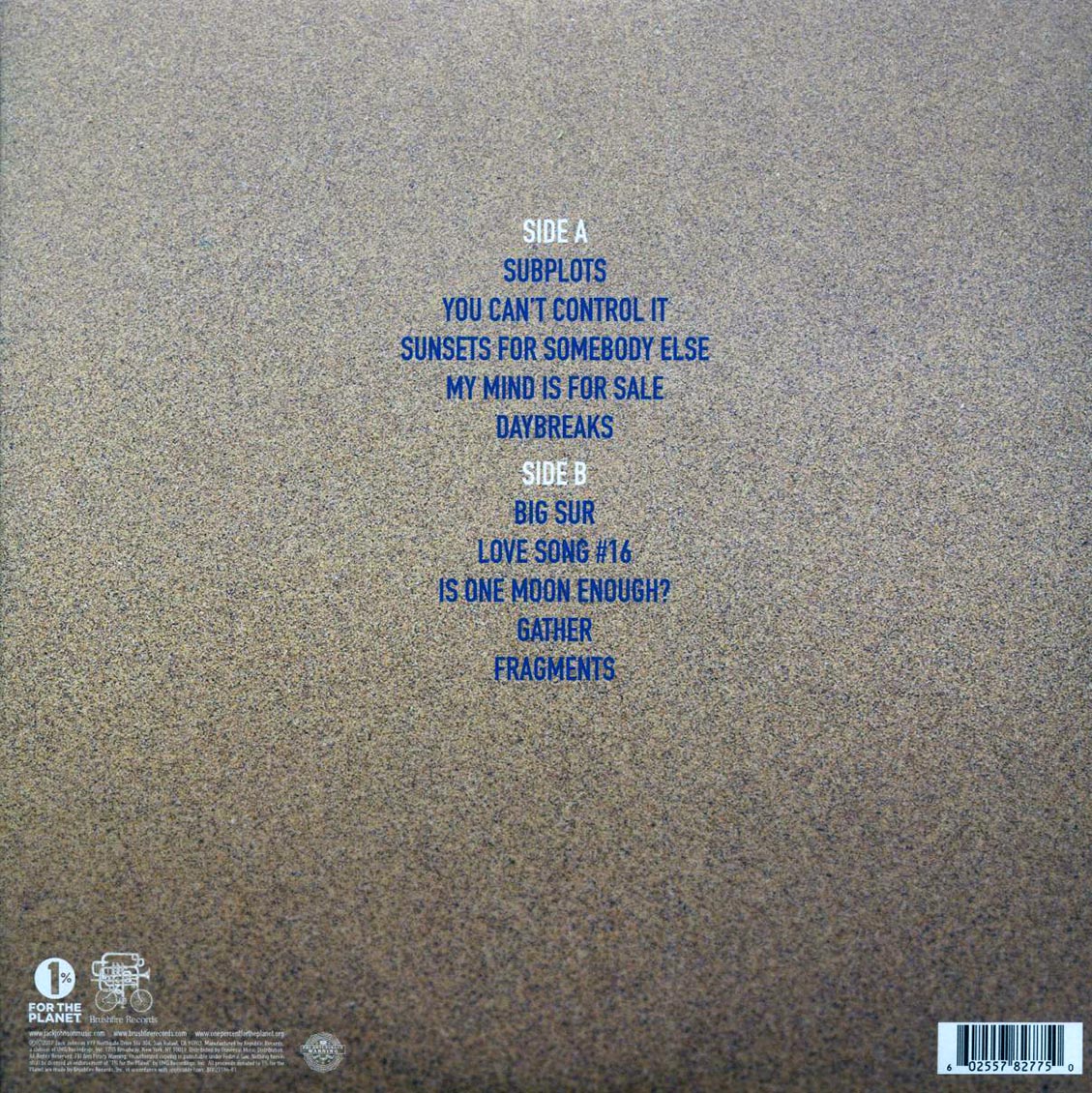 Jack Johnson - All The Light Above It Too Vinyl Record