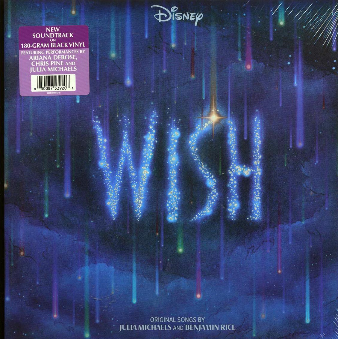 Ariana Debose, Chris Pine, Angelique Cabral, Julia Michaels - Wish: Original Motion Picture Soundtrack (180g) Vinyl Record