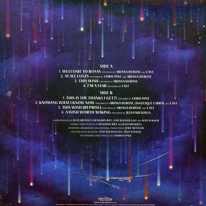 Ariana Debose, Chris Pine, Angelique Cabral, Julia Michaels - Wish: Original Motion Picture Soundtrack (180g) Vinyl Record